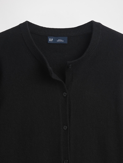 cashsoft crop cardigan