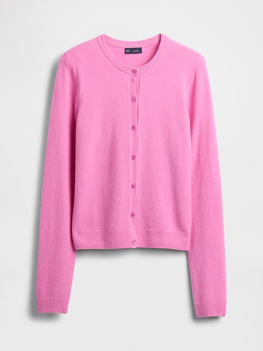 cashsoft crop cardigan