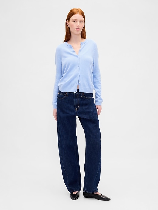 cashsoft crop cardigan
