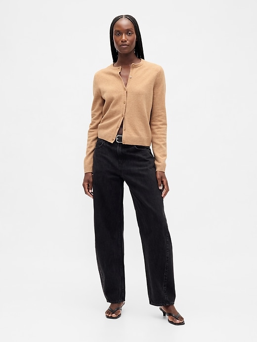 cashsoft crop cardigan