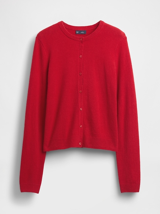 cashsoft crop cardigan