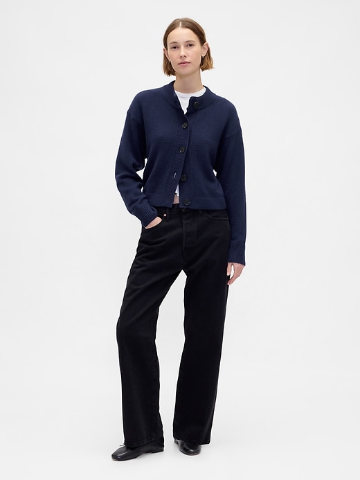 cashsoft oversized chunky cardigan