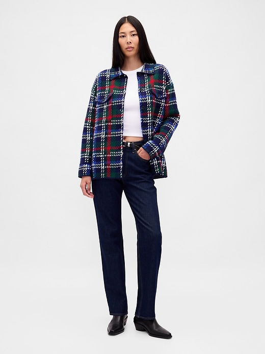 cashsoft oversize-hemdjacke