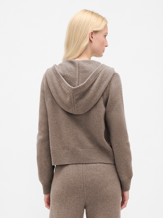 cashsoft sweater zip hoodie