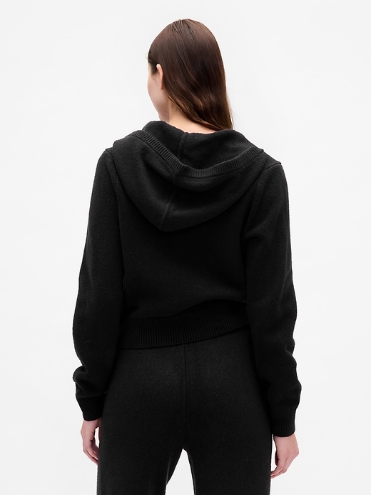 cashsoft sweater zip hoodie
