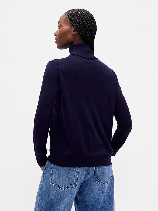 rollkragenpullover aus 100 merinowolle