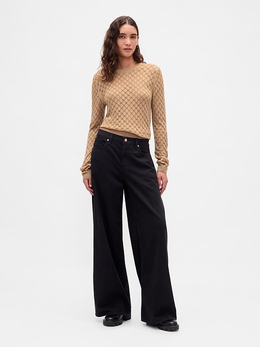 pointelle-pullover