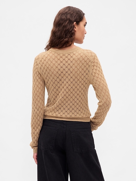 pointelle-pullover