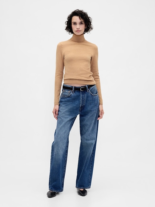 cashsoft stretch-rollkragenpullover