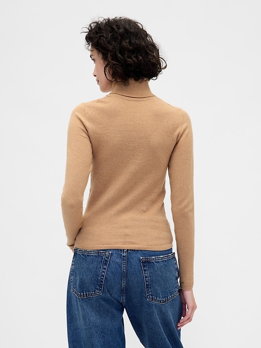 cashsoft stretch-rollkragenpullover