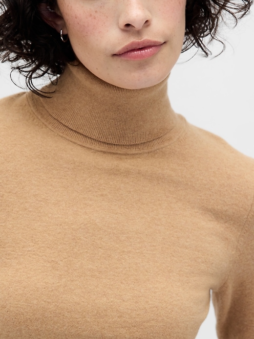 cashsoft stretch-rollkragenpullover