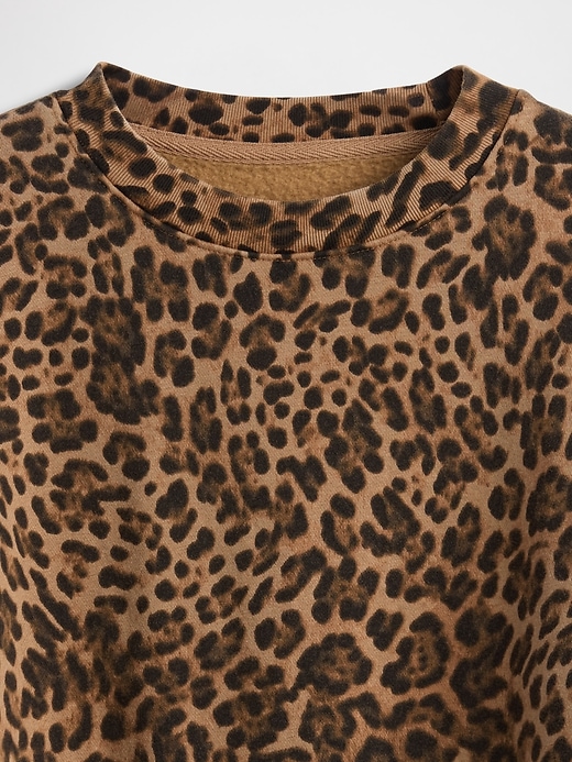 vintagesoft keil-sweatshirt mit rundhalsausschnitt