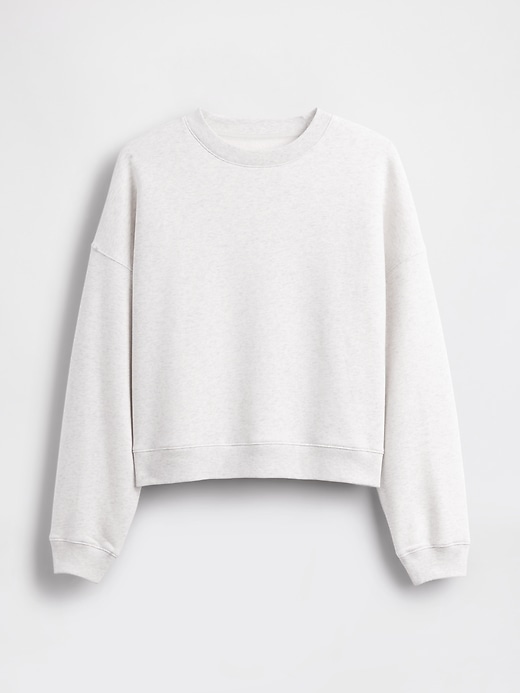 vintagesoft keil-sweatshirt mit rundhalsausschnitt