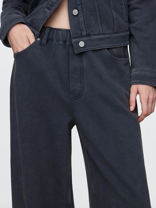 schwere bequeme weite jogginghose jeans