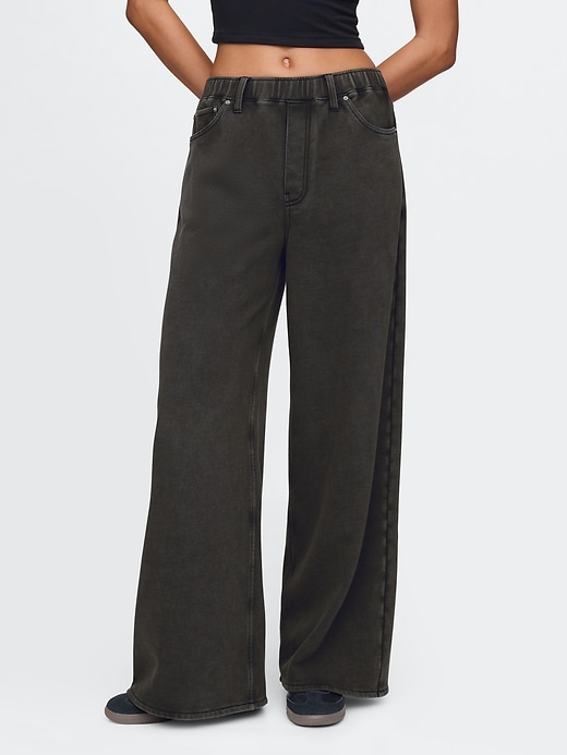 schwere bequeme weite jogginghose jeans