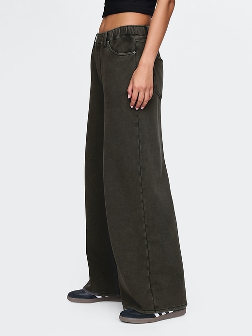 schwere bequeme weite jogginghose jeans