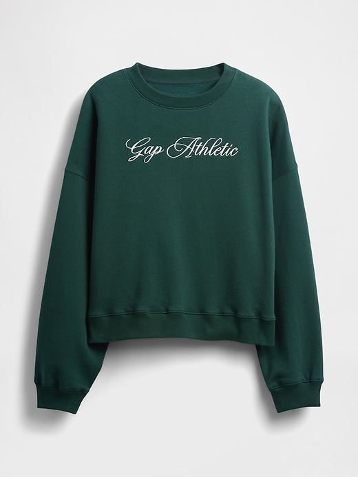 vintagesoft logo wedge sweatshirt