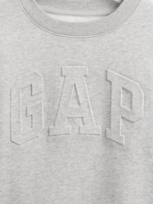 vintagesoft logo wedge sweatshirt