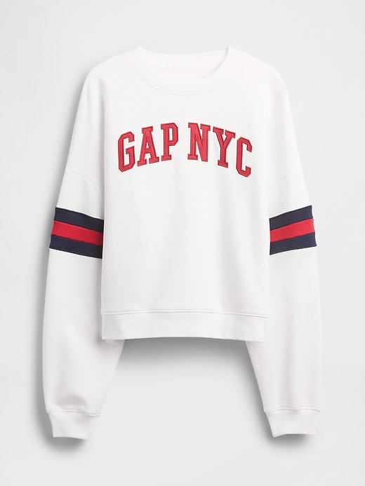 vintagesoft logo wedge sweatshirt