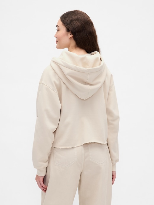 gap × bÉis Übergroßer crop-hoodie