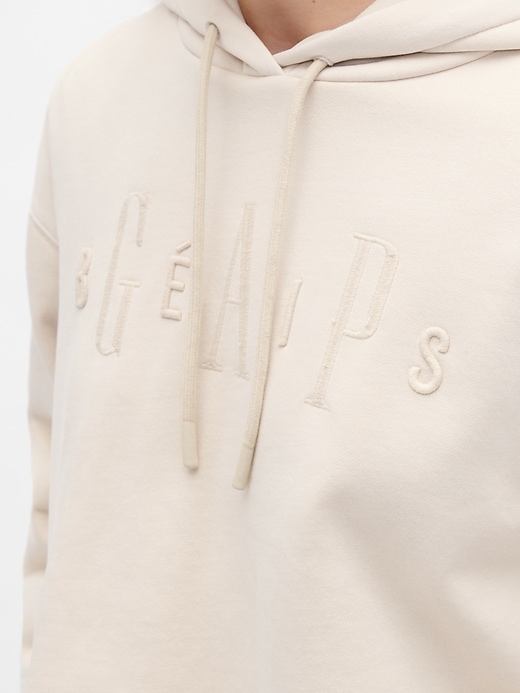 gap × bÉis Übergroßer crop-hoodie