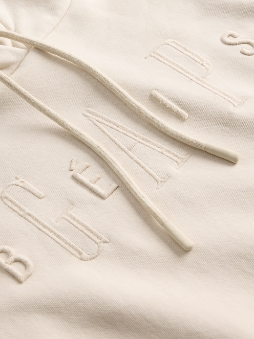 gap × bÉis Übergroßer crop-hoodie