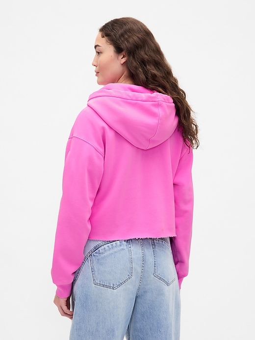 gap × bÉis Übergroßer crop-hoodie