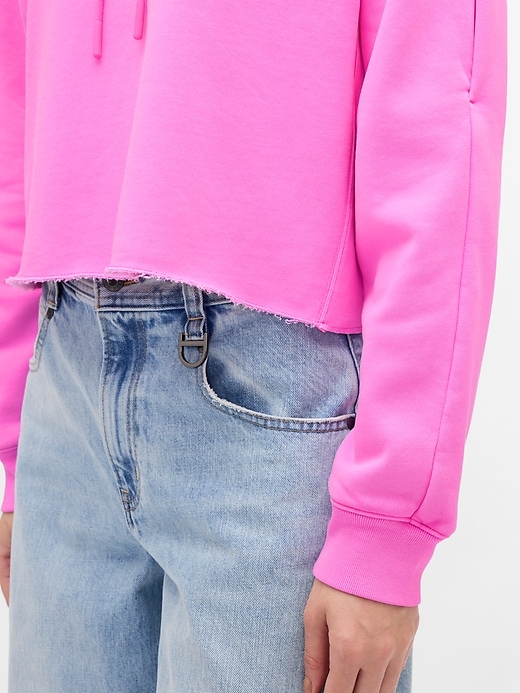 gap × bÉis Übergroßer crop-hoodie