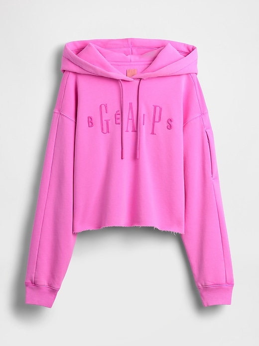 gap × bÉis Übergroßer crop-hoodie
