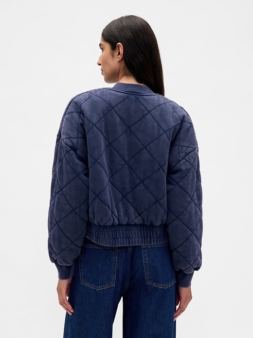 vintagesoft steppbomberjacke