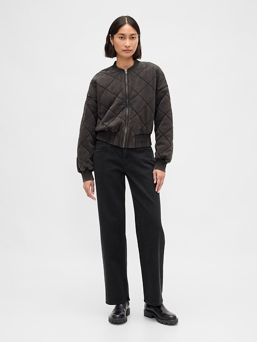vintagesoft steppbomberjacke