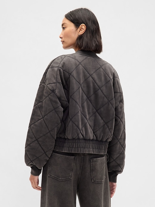 vintagesoft steppbomberjacke