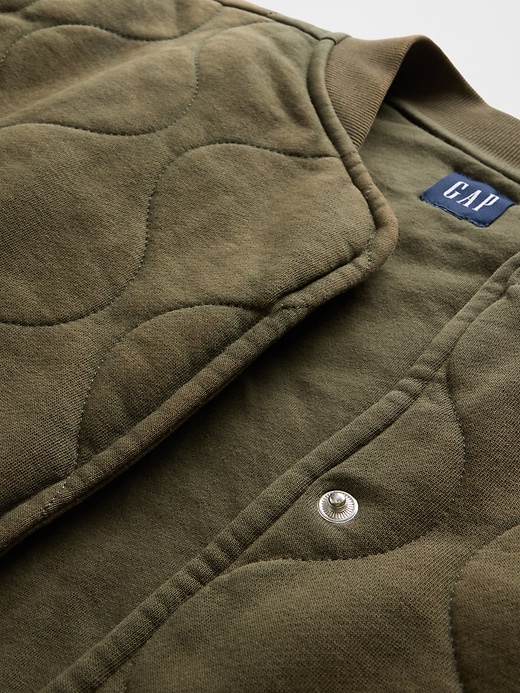 vintagesoft steppjacke in oversize-größe