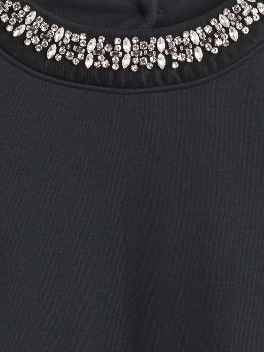 vintagesoft kurzarm-sweatshirt mit rundhalsausschnitt
