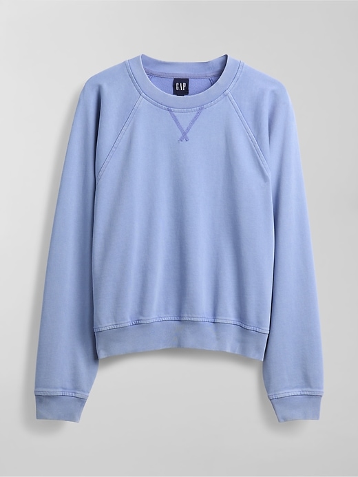 raglan-sweatshirt aus french terry