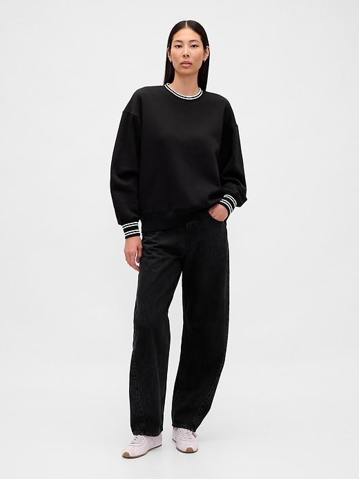 vintagesoft oversized tunika sweatshirt