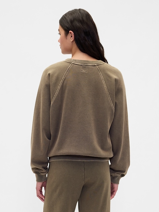 raglan-sweatshirt aus schwerem french terry