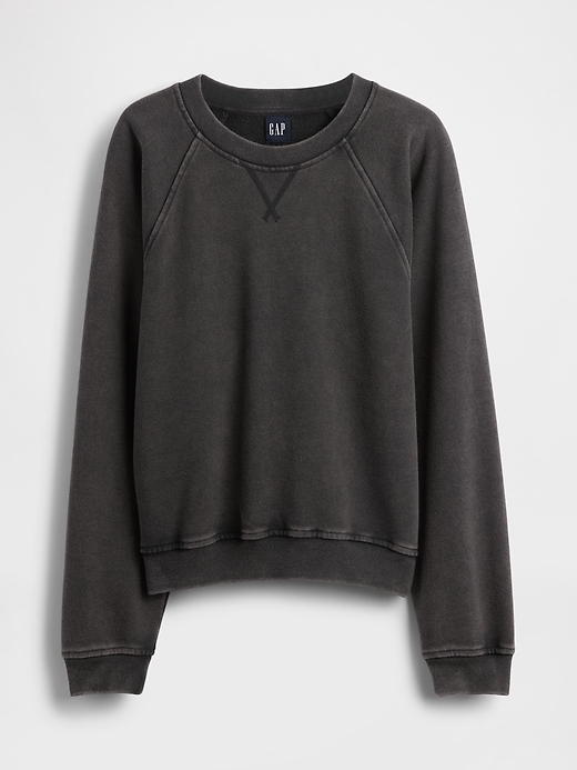 raglan-sweatshirt aus schwerem french terry