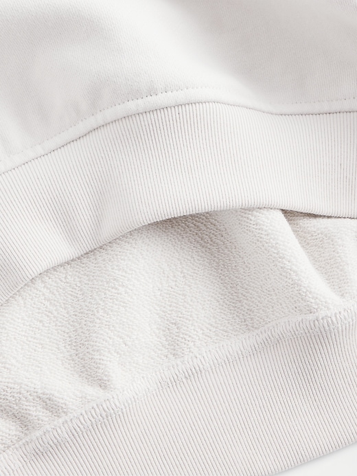 oversize-sweatshirt aus schwerem french terry