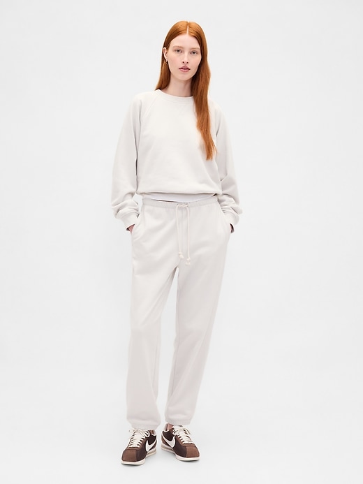 oversize-sweatshirt aus schwerem french terry