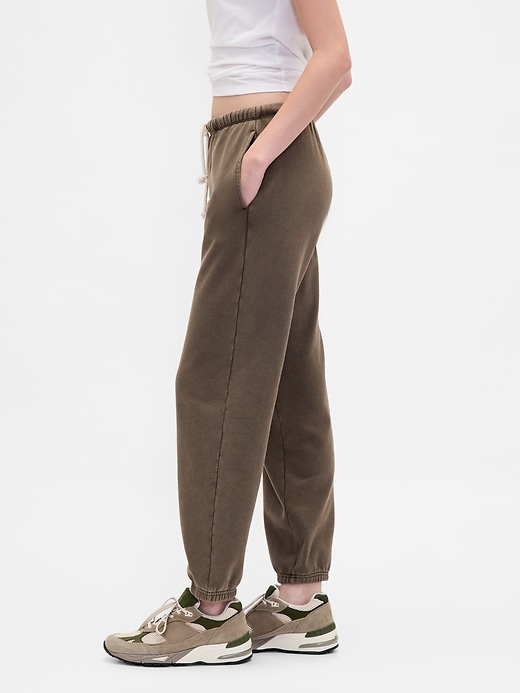 slim-fit-jogginghose aus schwerem french terry