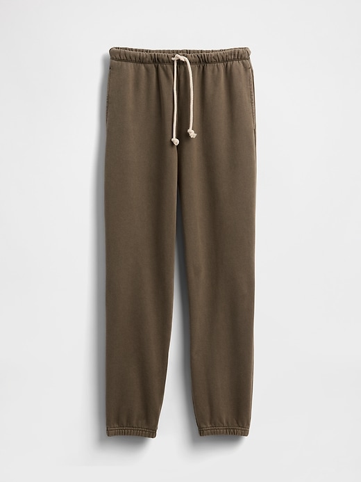slim-fit-jogginghose aus schwerem french terry