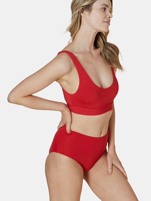 andie bikinihose mit hohem bund
