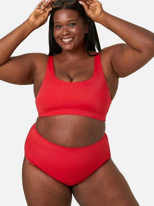 andie bikinihose mit hohem bund