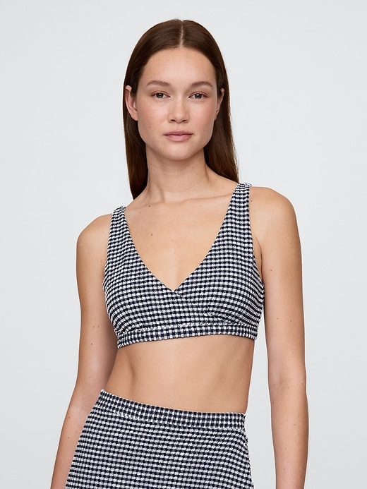 seersucker-gingham-crossover-bikini-oberteil