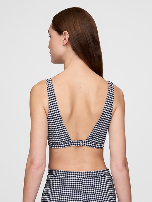 seersucker-gingham-crossover-bikini-oberteil