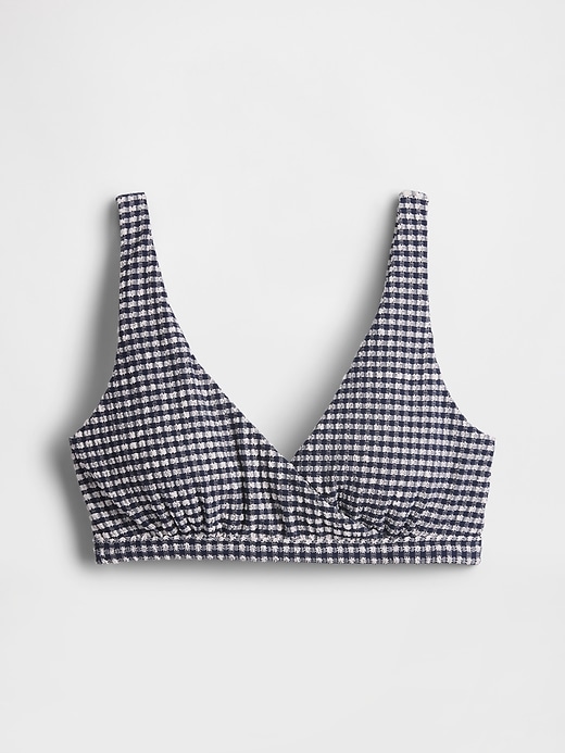 seersucker-gingham-crossover-bikini-oberteil