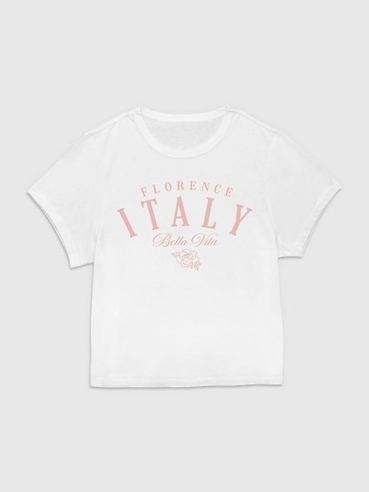 florence italy graphic baby fit t-shirt