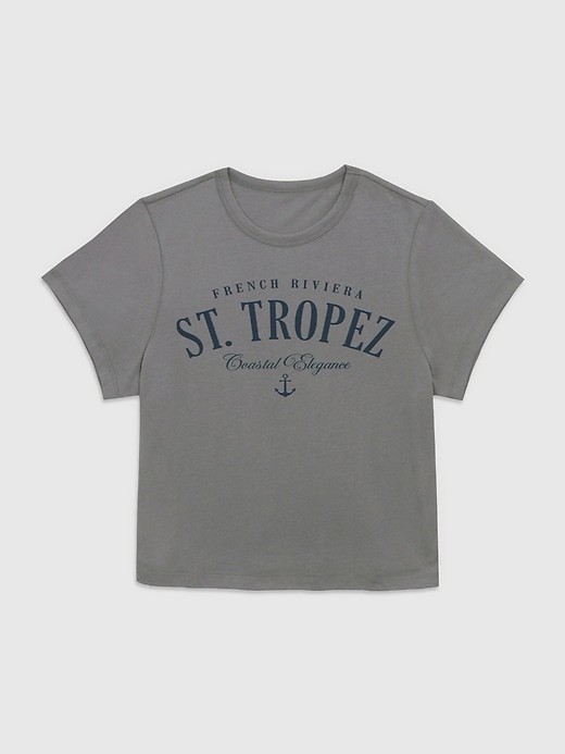 st. tropez grafik baby fit t-shirt