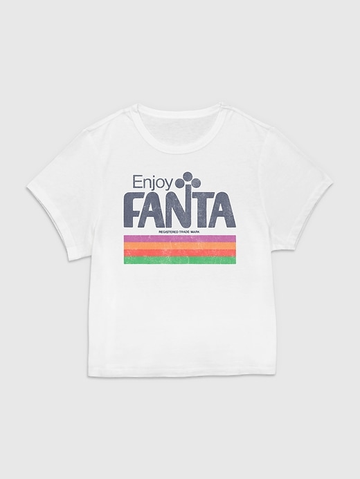 retro fanta grafik baby fit t-shirt